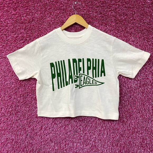 NFL Junk Food Philadelphia Eagles Crop TOP SIZE XS - Picture 1 of 4